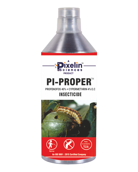 PROPER | Profenofos 40% + Cypermethrin 4% EC | Broad-Spectrum Insecticide for Chewing & Biting Pests