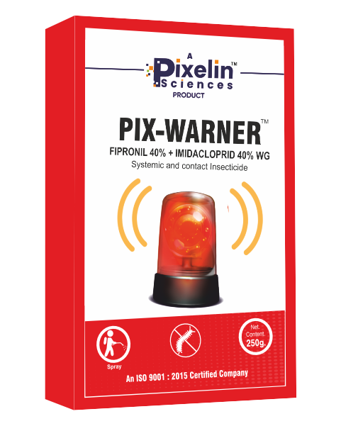 PIX-WARNER (Fipronil 40% + Imidacloprid 40% WG) – Dual-Action Insecticide for Superior Pest Control