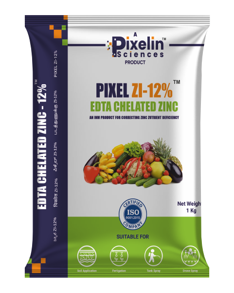 PIXEL ZI-12% High-efficiency chelated Zinc EDTA fertilizer