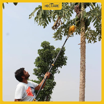 HECTARE Papaya Harvesting Tool - Handheld Fruit Picker (Without Pole) - entle Prongs, Preserves Fruit Quality, Quick Clean-Up, Suitable for Gardens & Orchards