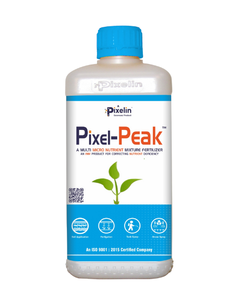 PIXEL- PEAK : Fast-Acting Liquid Micronutrient for Strong Growth and Higher Yields
