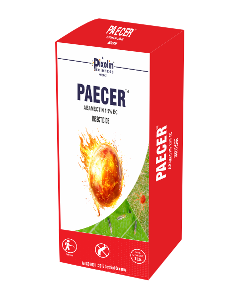 PAECER (Abamectin 1.9% EC) – Broad-Spectrum Insecticide & Acaricide for Mite Control in Roses, Grapes, Cotton & Chilli