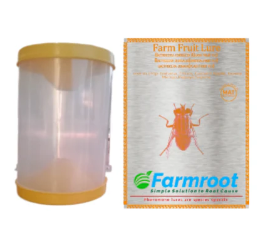 FARM HORIZANTAL TRAP WITH MELON LURE ; Pack of 5
