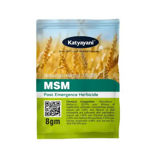 Katyayani MSM | Metsulfuron methyl 20% WP | Chemical Herbicide