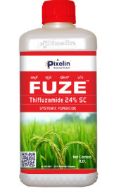FUZE | Thifluzamide 24% SC | Systemic Fungicide for Sheath Blight, Blast & Blight Control