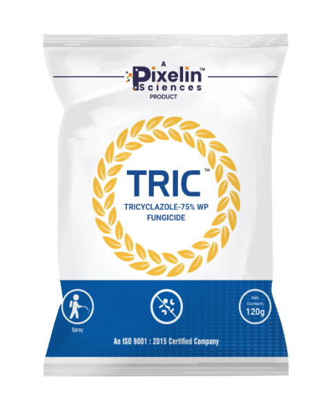 TRIC | Tricyclazole 75% WP | Systemic Fungicide for Blast Disease in Paddy