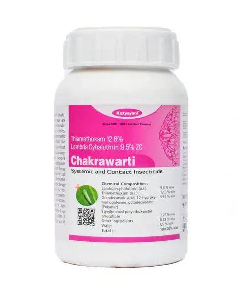 Katyayani Chakrawarti | Thiamethoxam 12.6% + Lambda Cyhalothrin 9.5% ZC | Chemical Insecticide