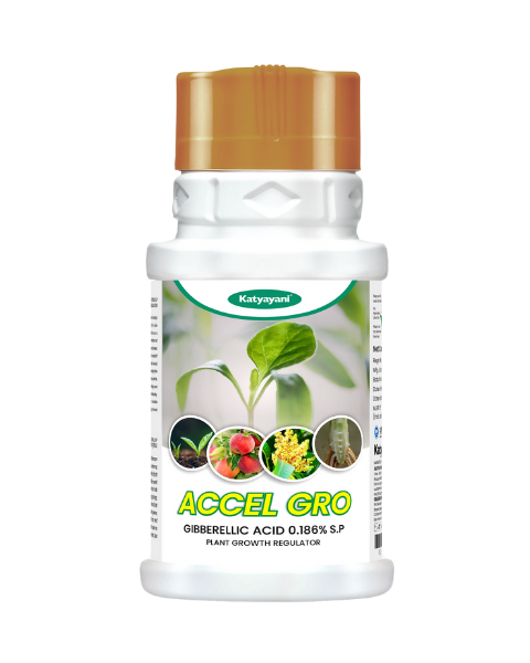 Katyayani Accel gro | Gibberellic Acid 0.186% S.P | Plant Growth Regulator