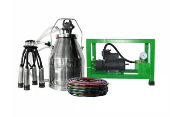 JE 25 Litre Stainless Steel Single Bucket Milking Machine