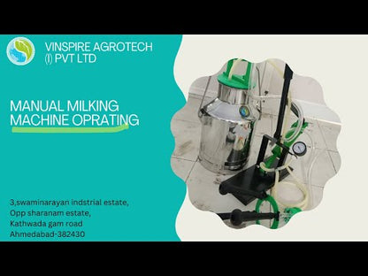 Vinspire 15 Litre Hand Operated Milking Machine, VAPL-3M