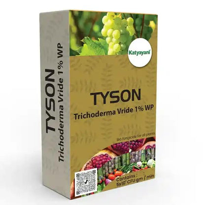 Katyayani Tyson | Trichoderma Viride 1% WP | Bio Fungicide Powder